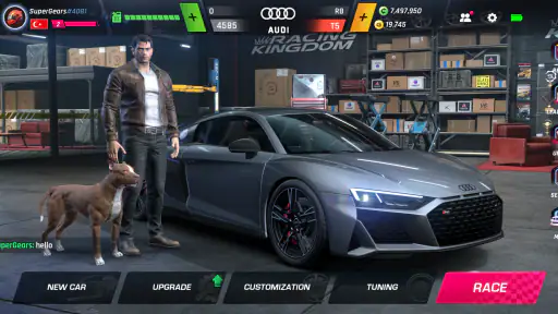 Racing Kingdom Car Drag Race screenshot