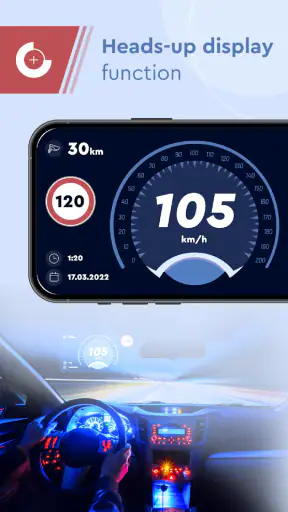 Radar－Speedometer－GPS－HUD screenshot