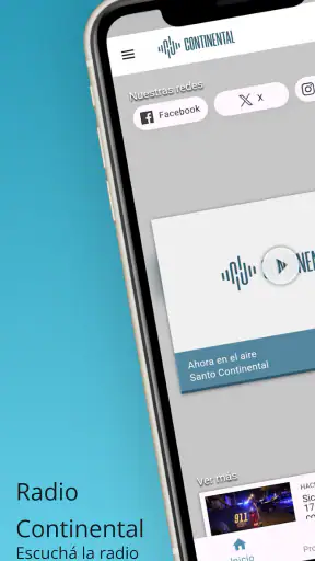 Radio Continental AM 590 screenshot