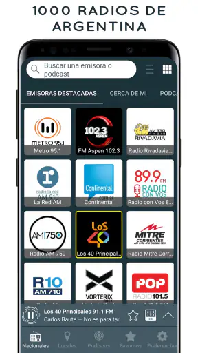 Radios Argentinas FM y AM screenshot