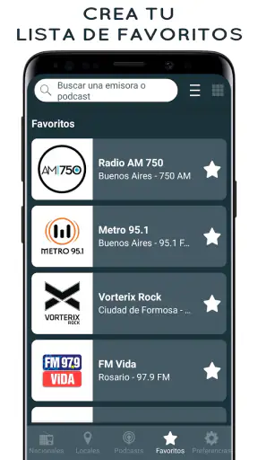 Radios Argentinas FM y AM screenshot