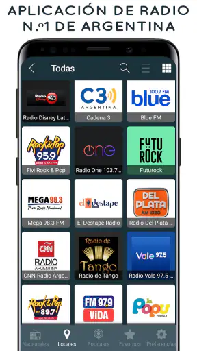 Radios Argentinas FM y AM screenshot