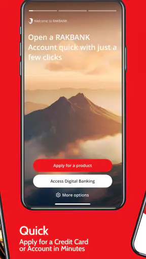 RAKBANK App screenshot