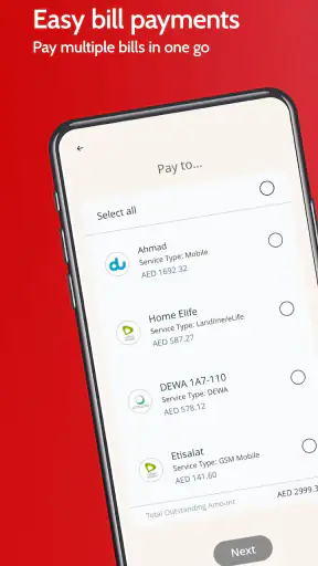 RAKBANK App screenshot