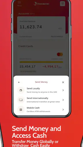RAKBANK App screenshot