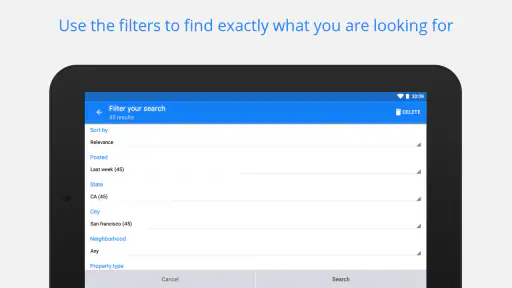 Real Estate sale & rent Trovit screenshot