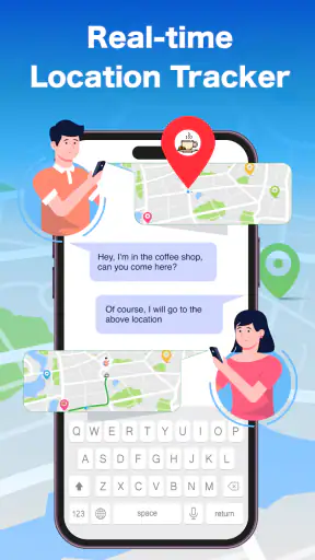 Real-time GPS Location Sharing screenshot