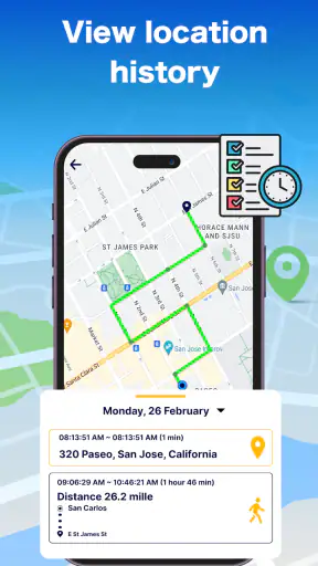 Real-time GPS Location Sharing screenshot