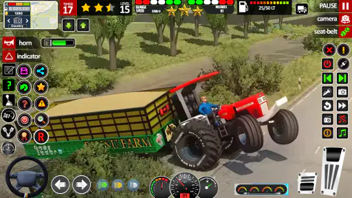 Real Tractor Farming Games screenshot