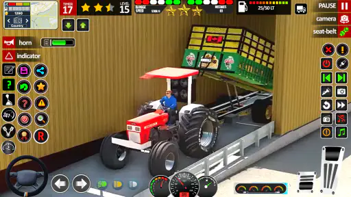 Real Tractor Farming Games screenshot