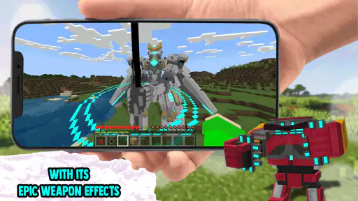 Realistic Robot Mod MCPE screenshot