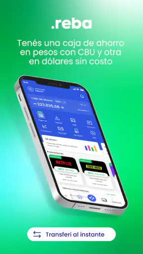 Reba: tus finanzas en una app screenshot