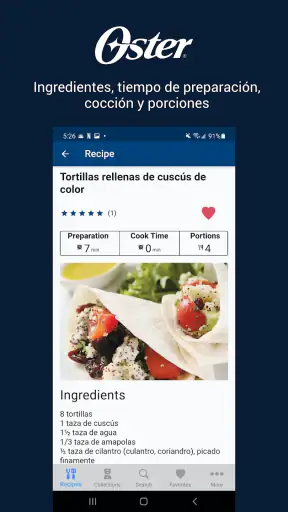 Recetas Oster screenshot