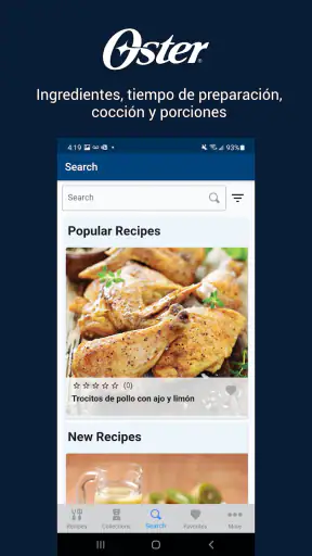 Recetas Oster screenshot