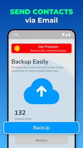 Recover Contacts & Backup screenshot