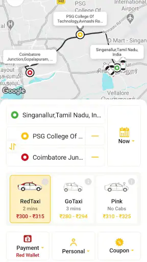 Red Taxi screenshot