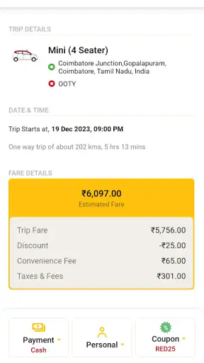 Red Taxi screenshot
