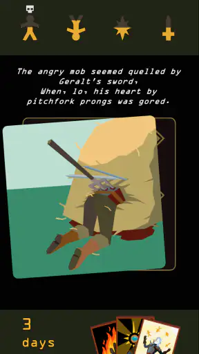 Reigns: The Witcher screenshot