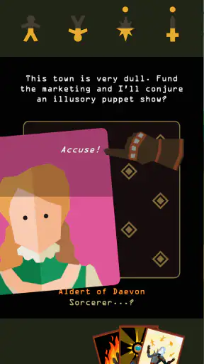 Reigns: The Witcher screenshot