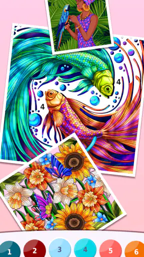 Relax Color - Paint by Number screenshot