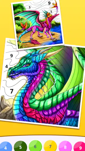 Relax Color - Paint by Number screenshot