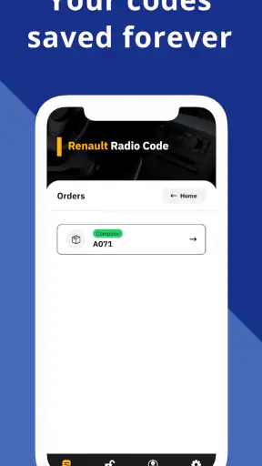 Renault Radio Code Generator screenshot