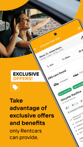 Rentcars: Car rental screenshot