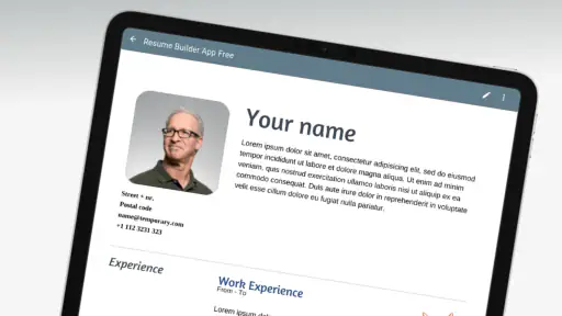 Resume Builder App screenshot