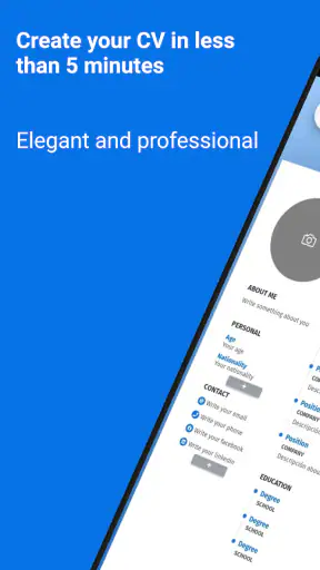 Resume Maker | CV Builder App screenshot