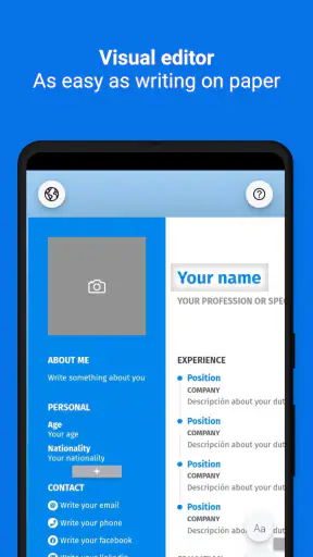 Resume Maker | CV Builder App screenshot