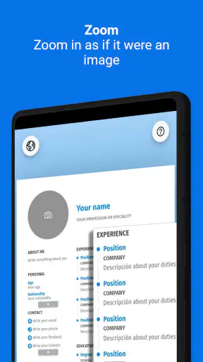 Resume Maker | CV Builder App screenshot
