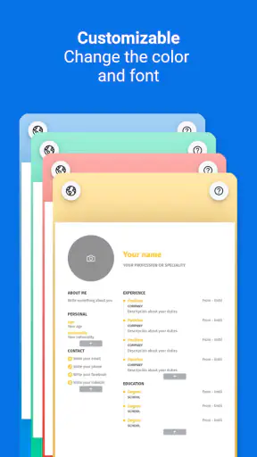 Resume Maker | CV Builder App screenshot