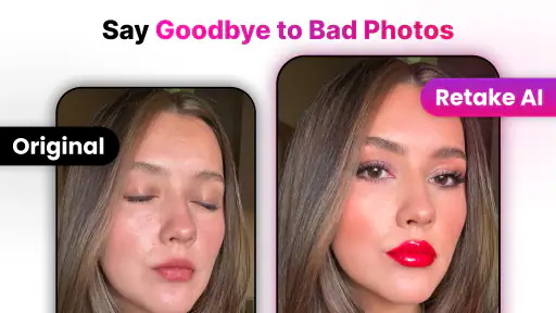 Retake AI: Face & Photo Editor screenshot