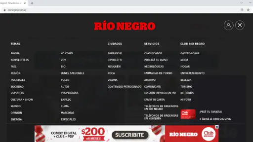 Rio Negro screenshot