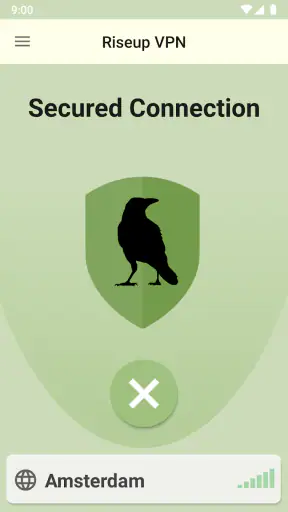 RiseupVPN screenshot