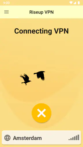 RiseupVPN screenshot