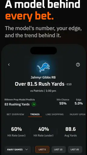 Rithmm: AI Sports Betting screenshot