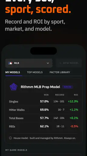 Rithmm: AI Sports Betting screenshot