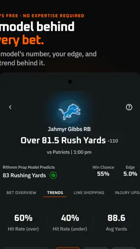 Rithmm: AI Sports Betting screenshot