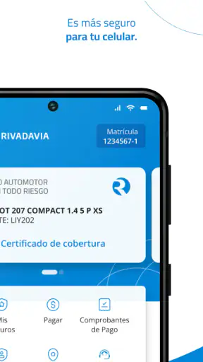 Rivadavia Seguros screenshot