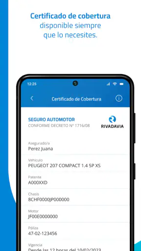 Rivadavia Seguros screenshot