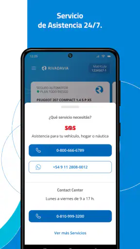 Rivadavia Seguros screenshot