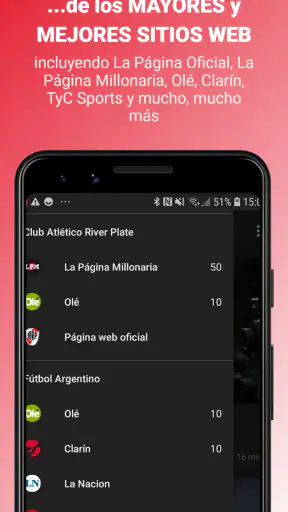 River Plate Hoy screenshot