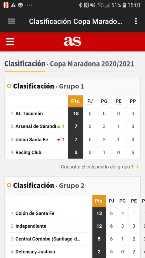 River Plate Hoy screenshot