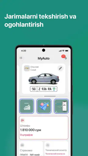 Road24 Jarimalar Tekshirish screenshot