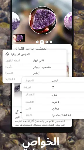 Rock Identifier | تميز الصخور screenshot