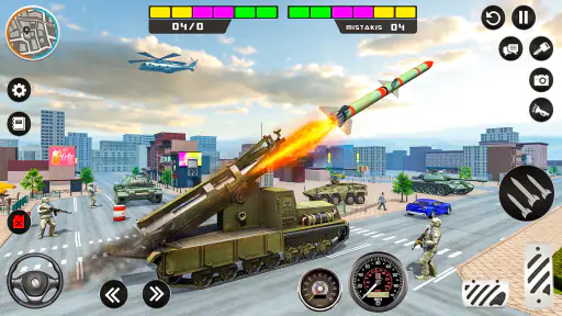 Rocket Attack Missile Truck 3d screenshot