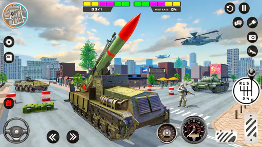 Rocket Attack Missile Truck 3d screenshot