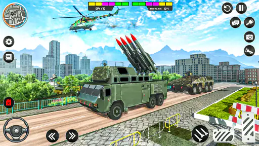 Rocket Attack Missile Truck 3d screenshot