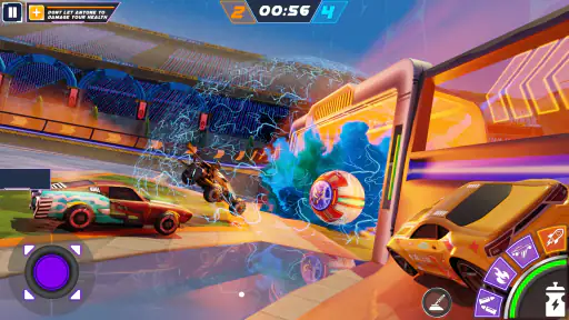 Rocket Car: Car Ball Games screenshot